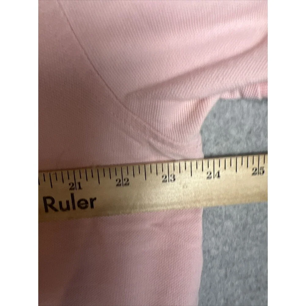 J. Crew Mens XL Pink Polo Short Sleeve Casual Shirt Fresh Logo